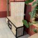 stalen frame met steigerhout voor tv meubel industrieel carl