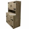 Houten tuinkast Bako steigerhout