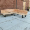 hoekbank douglas met stalen frame