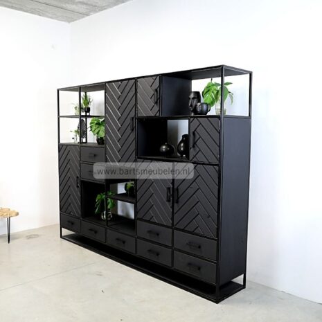 visgraat-kast-zwart