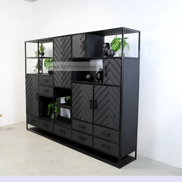 visgraat-kast-zwart