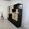 visgraat.wandkast.zwart.hout