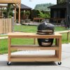 buitenkeuken hout douglas open
