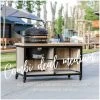 combi deal medium industrieel steigerhout bbqtafel kamado combi deal industrieel steigerhout