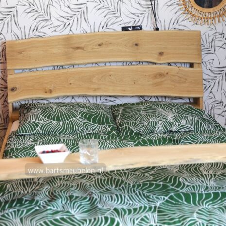 houten bed eikenhout
