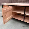 Stalen buitenkeuken douglas hout