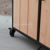 stalen bbq tafel douglas wielen