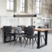 Hanglamp Tube – Zwart Metaal sfeerfoto