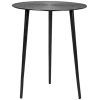 LABEL51 Bijzettafel Nobby - Zwart - Metaal - 40 cm