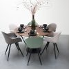 kuipstoelen luca aan ronde tafel