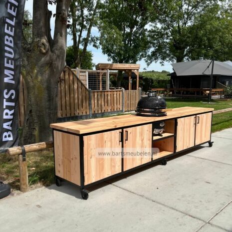 Stalen buitenkeuken douglas xl.12