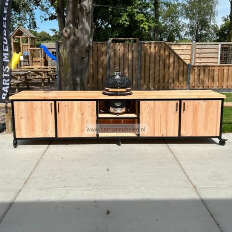 Stalen buitenkeuken douglas xl.4