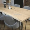 boomstamtafel met hairpin tafelpoten (40mm)