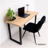Bureau Amber eiken en stalen onderstel