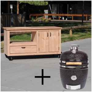 Bovi buitenkeuken met kamado large Yakiniku