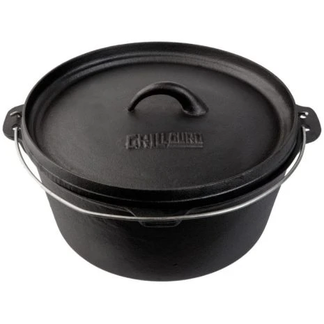GRILL GURU CAST IRON DUTCH OVEN MEDIUM GRILL GURU CAST IRON DUTCH OVEN MEDIUM