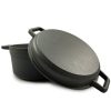 grill guru dutch oven reversible