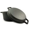 grill guru dutch oven reversible
