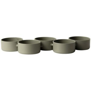 Gusta metalen theelichthouder 5stuks