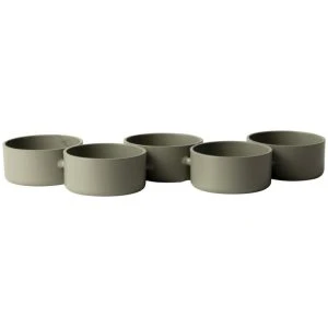 Gusta metalen theelichthouder 5stuks