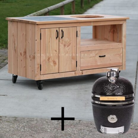 buiten keuken brendan met yakiniku kamado medium