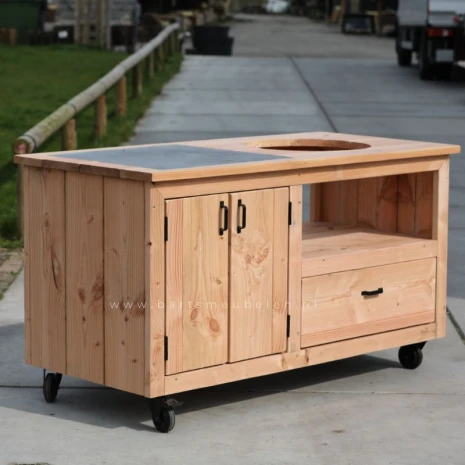 buiten keuken douglas brendan op zwarte wielen