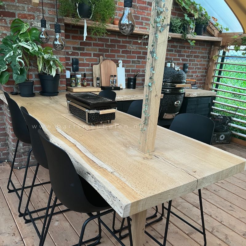 buitenkeuken in de overkapping.5
