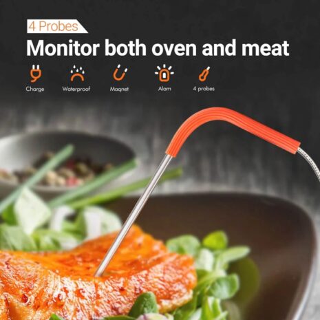 Wifi Thermometer Inkbird IBBQ-4T meer informatie afbeelding