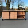stalen bbq tafel douglas - 1