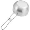 RVS Sauspannetje met silicone kwast onderzijde