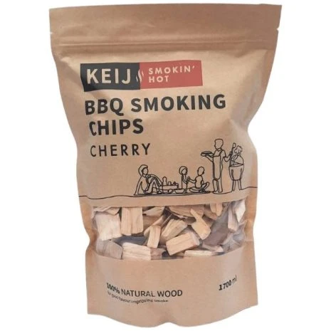 Rookhout Chips Kersen - 1700ml