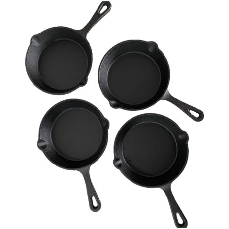 4 cast iron skillet