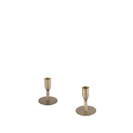goude kandelaar set