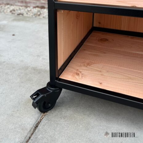 Douglas buitenkeuken Dordrecht op wielen