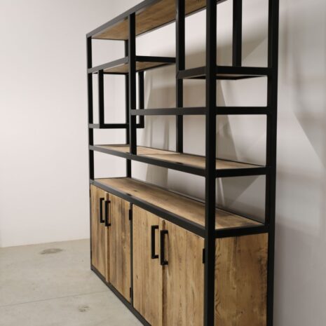 Kast industrieel jerry detail