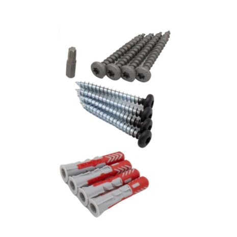 plankbeugel zwart 30 cm breed