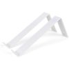 witte muurbeugel 25 centimeter
