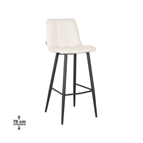 0Barkruk_Jelt_Ivoor_Boucle_42x46x105_Cm_Perspectief_Hoogte.jpg
