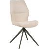 0Dining Chair Comfy 48x64x91 cm Touch Natural Black Metal Perspectief 0Dining Chair Comfy 48x64x91 cm Touch Natural Black Metal Perspectief