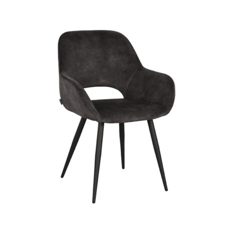 0Eetkamerstoel_Chair_Fer_Antraciet_Velours_60x59x87_cm_Perspectief.jpg