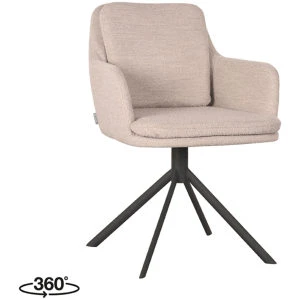 Label51 Eetkamerstoel Joy Naturel Boucleฬ