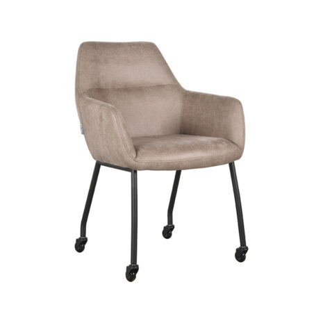 0Eetkamerstoel_Lenny_56x64x84_Cm_Taupe_Micro_Suede_Perspectief.jpg