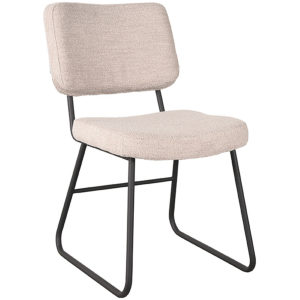 Eetkamerstoel Noah - Naturel Boucle
