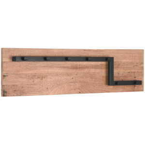 LABEL51 Kapstok Road - Zwart - Mangohout - L