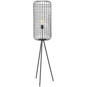 LABEL51 Vloerlamp Solido - Zwart - Metaal