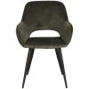 1Eetkamerstoel Chair Fer Hunter Velours 60x59x87 cm Vooraanzicht