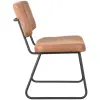 2Eetkamerstoel_Noah_Cognac_Micro_Suede_47x61x85_cm_Zijkant.jpg