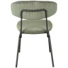 3Eetkamerstoel Zack Army Ribcord 53x59x79 Cm Achterkant