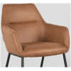 4Eetkamerstoel_Lenny_56x64x84_Cm_Cognac_Micro_Suede_Detail.jpg