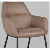 4Eetkamerstoel_Lenny_56x64x84_Cm_Taupe_Micro_Suede_Detail.jpg